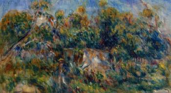 Pierre Auguste Renoir : The Painter Taking a Stroll at Cagnes